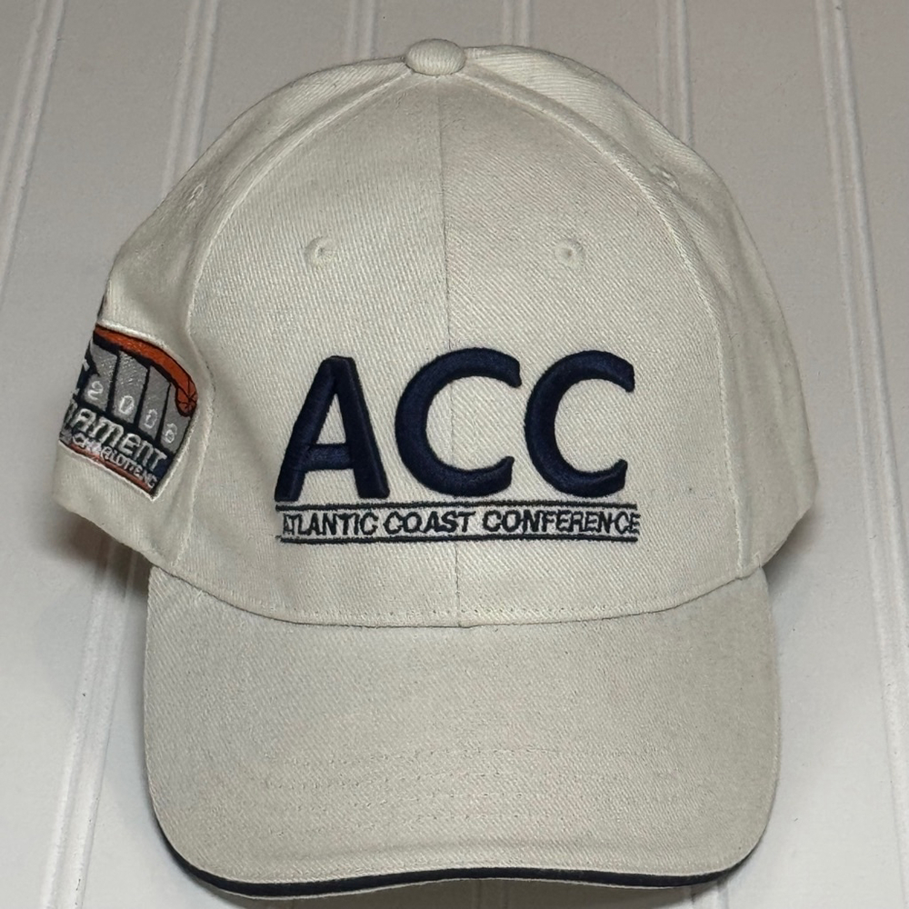 ACC Atlantic Coast Conference 2008 Tournament Chrysler Jeep Hat Cap Charlotte NC